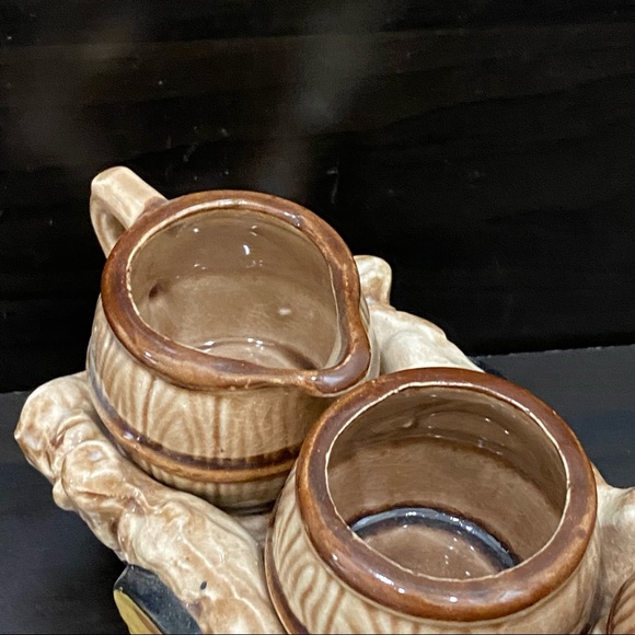 Vintage Porcelain Donkey S+P Condiment Set - Picture 5 of 16